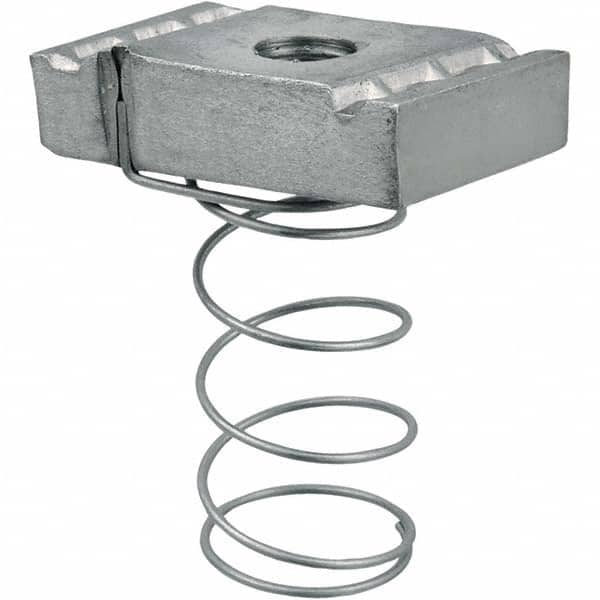 Thomas & Betts - Framing Channel & Strut Accessories Type: Spring Strut Nut For Use With: 1-1/2" Deep Channels - Eagle Tool & Supply