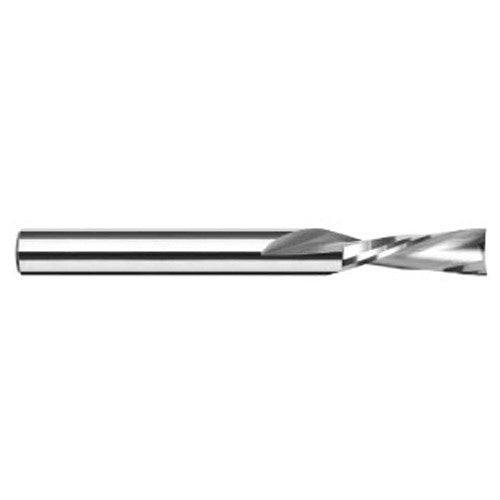 ‎End Mills for Plastics - 2 Flute - 0.1250″ (1/8″) Cutter Diameter × 0.6250″ (5/8″) Length of Cut Carbide Square Downcut End Mill for Plastic, 2 Flutes - Exact Industrial Supply