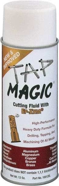 Tap Magic - Tap Magic EP-Xtra, 12 oz Aerosol Cutting & Tapping Fluid - Semisynthetic - Eagle Tool & Supply