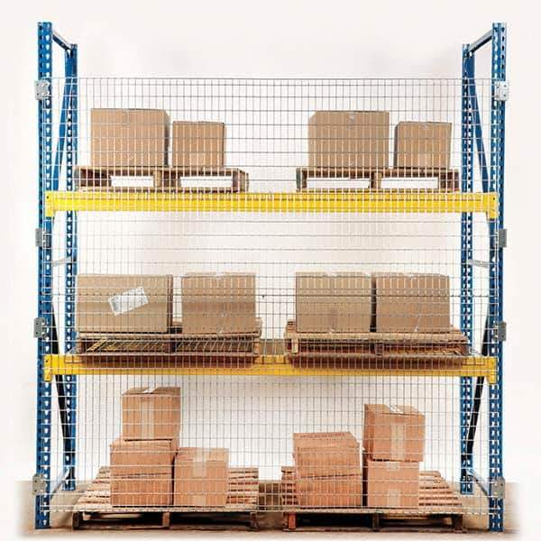 Folding Guard - Temporary Structure Partitions Type: Qwik Fence Pallet Rack Backing Height (Feet): 3 - Eagle Tool & Supply