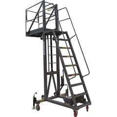 Ballymore - Rolling & Wall Mounted Ladders & Platforms Type: Tank Top Lift Style: Hydraulic - Eagle Tool & Supply