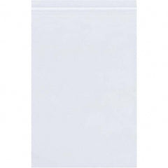 Value Collection - Pack of (500), 6 x 18" 6 mil Reclosable Poly Bags - Eagle Tool & Supply