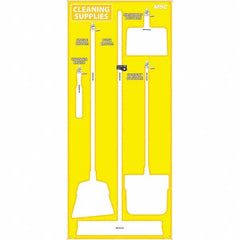 NMC - 30 x 68" Aluminum Shadow Board - Eagle Tool & Supply