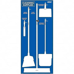 NMC - 30 x 68" Acrylic Shadow Board - Eagle Tool & Supply