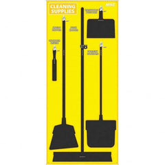 NMC - 30 x 68" Aluminum Shadow Board - Eagle Tool & Supply
