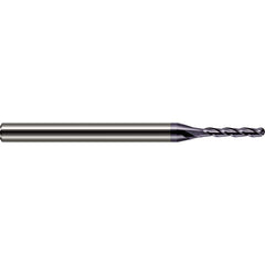 Harvey Tool - Ball End Mills; Mill Diameter (mm): 3.00 ; Mill Diameter (Decimal Inch): 0.1180 ; Number of Flutes: 3 ; Length of Cut (Inch): 5/8 ; Length of Cut (Decimal Inch): 0.6250 ; Material: Solid Carbide - Exact Industrial Supply