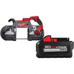 Milwaukee Tool - Cordless Portable Bandsaws Voltage: 18 Battery Chemistry: Lithium-Ion - Eagle Tool & Supply