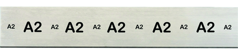 1 x 2-1/2 x 18 - Air Hardening Flat Stock - Eagle Tool & Supply