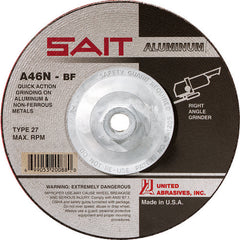 7 × 1/4 × 5/8-11 ALUM GRINDING WHL - Eagle Tool & Supply