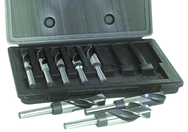 8 Pc. HSS Reduced Shank Drill Set - Eagle Tool & Supply