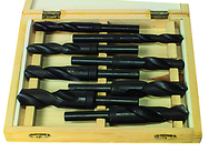 8 Pc. HSS Reduced Shank Drill Set - Eagle Tool & Supply