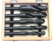 5 Pc. Reduced Shank Set 9/16 to 1 Dia-1/2" SH -M42 - Eagle Tool & Supply