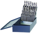 26 Pc. A - Z Letter Size Cobalt Bronze Oxide Screw Machine Drill Set - Eagle Tool & Supply