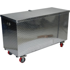 Aluminum Tool Box -Casters 30 × 60 - Exact Industrial Supply
