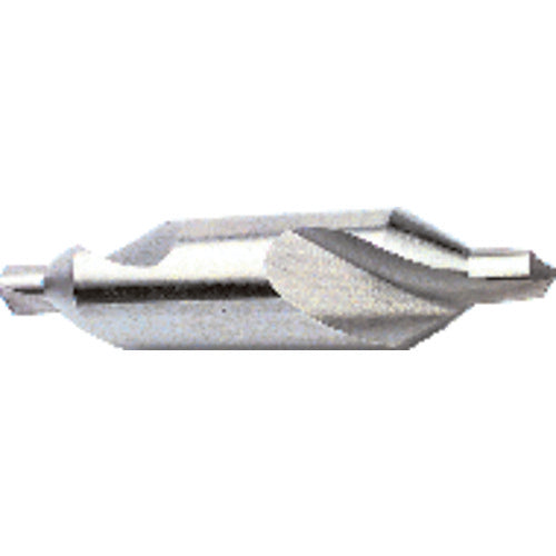 #3 × 2″ OAL 60 Degree HSS Plain Combined Drill and Countersink Bright Series/List #1495 - Eagle Tool & Supply