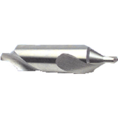 #13 × 2″ OAL 60 Degree HSS Bell Combined Drill and Countersink Uncoated - Eagle Tool & Supply