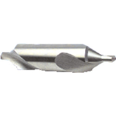 #2 × 2″ OAL 60 Degree Carbide Plain Combined Drill and Countersink Uncoated - Eagle Tool & Supply
