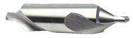 Size 10; 3/8 Drill Dia x 3-3/4 OAL 60° HSS Combined Drill & Countersink - Eagle Tool & Supply