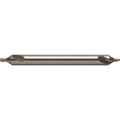 #3 × 3″ OAL 60 Degree HSS Long Combined Drill and Countersink Uncoated - Eagle Tool & Supply
