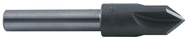 1/2 82° 4 Flute High Speed Steel Countersink-TiN - Eagle Tool & Supply