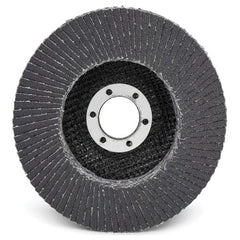 ‎3M Flap Disc 566A 80 T29 Quick Change 4-1/2″ × 5/8″-11 Giant - Eagle Tool & Supply