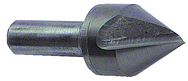 3/4" Size-1/2" Shank-82°-CBD Single Flute Countersink - Eagle Tool & Supply