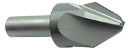 3/4" Size-1/2" Shank-82° 2/4 Flute Single End 3N1 Drill Point Countersink - Eagle Tool & Supply