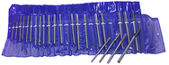 25 Pc. HSS Chucking Reamer Set- Metric - Eagle Tool & Supply