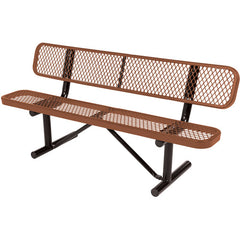 Bench Expanded Metal 96 Brown - Exact Industrial Supply