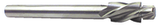 #5 Screw Size-4-1/8 OAL-HSS-Straight Shank Capscrew Counterbore - Eagle Tool & Supply