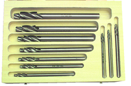 8 Pc. 3mm thru 14mm-HSS Capscrew Counterbore Set - Eagle Tool & Supply