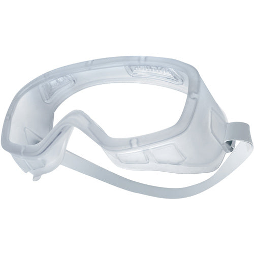 COVERALL - Clear Lens - Autoclave White TPR - Eagle Tool & Supply
