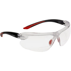 IRI-S - Clear Lens - Black & Red Frame PC ASAF-Platinum - Eagle Tool & Supply