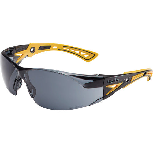 RUSH+ - Smoke Lens - Yellow & Black Frame PC ASAF Platinum - Eagle Tool & Supply