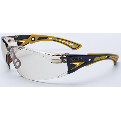 RUSH+ - CSP Lens - Yellow & Black Frame PC ASAF Platinum - Eagle Tool & Supply