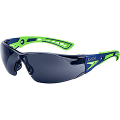 RUSH+ - Smoke Lens - Blue & Green Frame PC ASAF Platinum - Eagle Tool & Supply