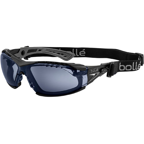 RUSH+ w/Strap & Foam - Smoke - Black & Gray Frame - Eagle Tool & Supply
