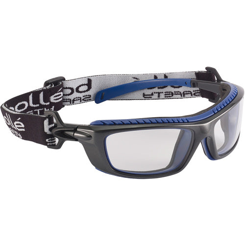 BAXTER - Clear Lens - Blue & Black Frame PC ASAF Platinum - Eagle Tool & Supply