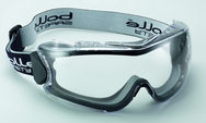 180° GOGGLE, Clear Lens, BLK& GRY Fr - Eagle Tool & Supply