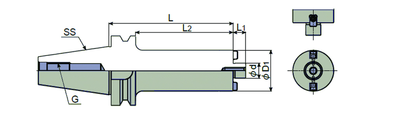 BT50-FMC22-243-47 SHELL MILL - Eagle Tool & Supply