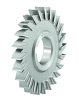 9 x 3/8 x 1-1/4 - HSS - Straight Side Tooth Side Milling Cutter - 36T - Uncoated - Eagle Tool & Supply