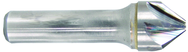 5/8" Size-1/2" Shank-82°-Carbide 6 Flute Chatterless Countersink - Eagle Tool & Supply