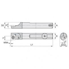 CCBI18745R CARBIDE SHANK BORING BAR - Eagle Tool & Supply