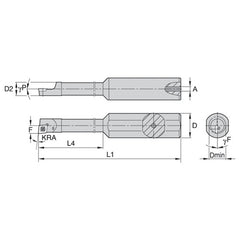 CCBI20350025R WG CARBIDE BORING BAR STEPPED - Exact Industrial Supply