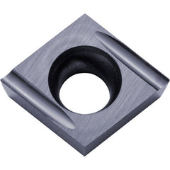 CCET 21505 U PR1705, 0.008″ Corner Radius, 3/32″ Thick, 1/4″ Inscribed Circle, MEGACOAT NANO PLUS, 80 Degree Diamond, Turning Indexable Insert