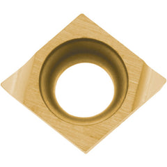 CCET 141102 F PV710, 0.004″ Corner Radius, 0.071″ Thick, 0.169″ Inscribed Circle, TiCN (MEGACOAT NANO), 80 Degree Diamond, Turning Indexable Insert