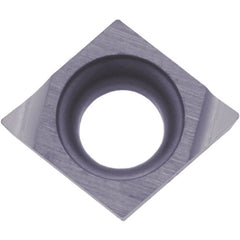 CCET 141102 F PR1725, 0.004″ Corner Radius, 0.071″ Thick, 0.169″ Inscribed Circle, MEGACOAT NANO PLUS, 80 Degree Diamond, Turning Indexable Insert