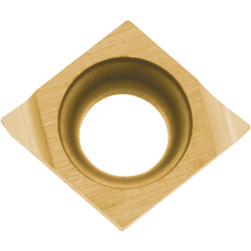 CCET 110905 F PV710, 0.008″ Corner Radius, 0.055″ Thick, 0.138″ Inscribed Circle, TiCN (MEGACOAT NANO), 80 Degree Diamond, Turning Indexable Insert