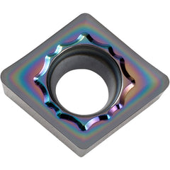 CCGT 3251 AH PDL010, 1/64″ Corner Radius, 5/32″ Thick, 3/8″ Inscribed Circle, C, 80 Degree Diamond, Turning Indexable Insert