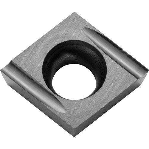 CCGT 21502 U TN620, 0.004″ Corner Radius, 3/32″ Thick, 1/4″ Inscribed Circle, TiCN, 80 Degree Diamond, Turning Indexable Insert